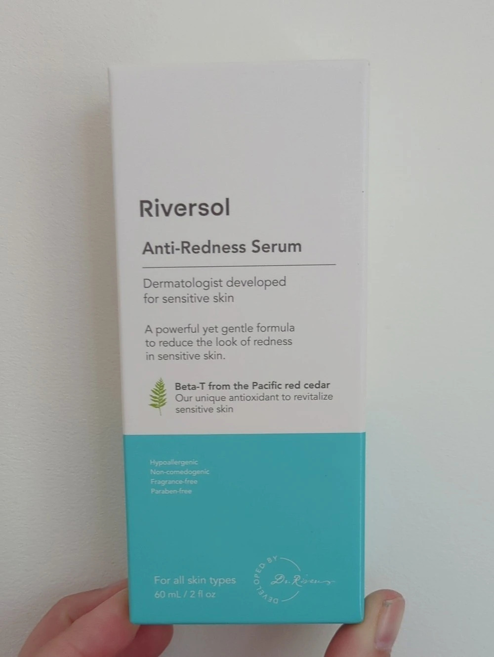 Riversol Anti-Redness Serum 60 mL NWT